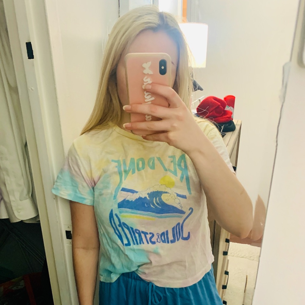 Solid & Striped x ReDone Tye Die Tee